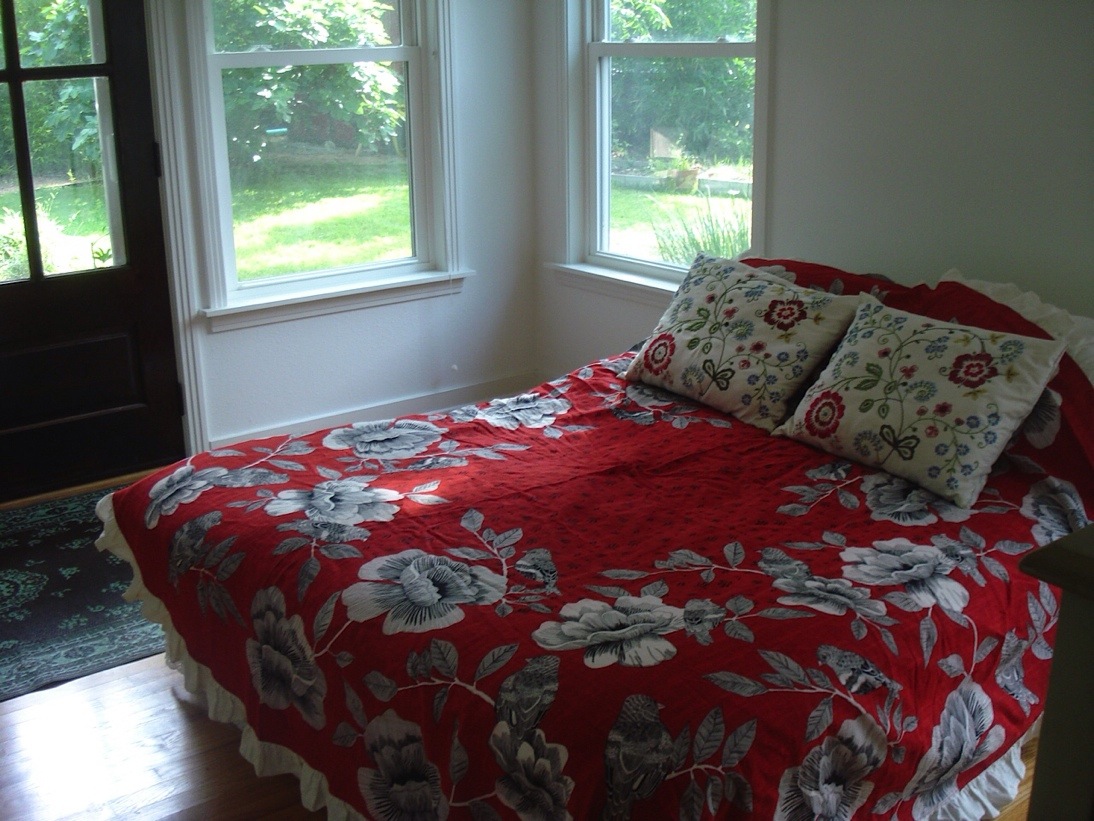 bed with anthropologie tablecloth.jpg